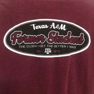 Medium Texas A&M Former Student T-Shirt